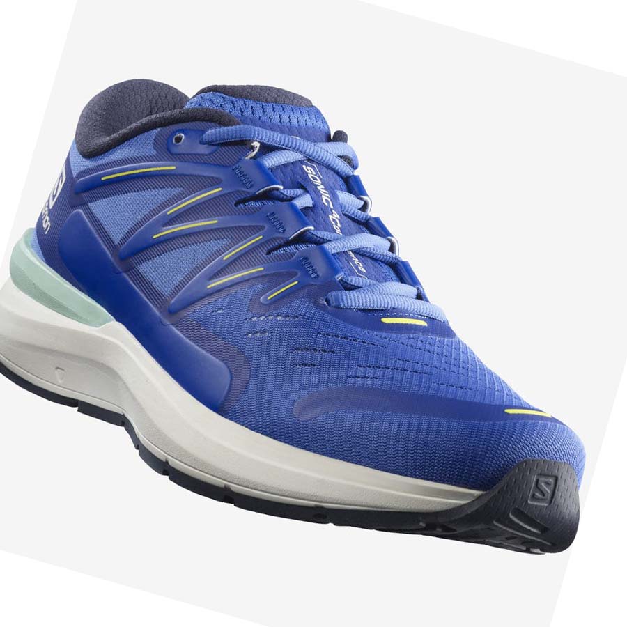 Salomon SONIC 4 Confidence Futócipő Férfi Kék | HU 2148ZUT